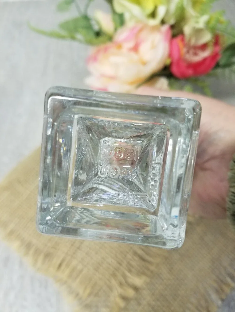 Vintage Avon Crystal Vase